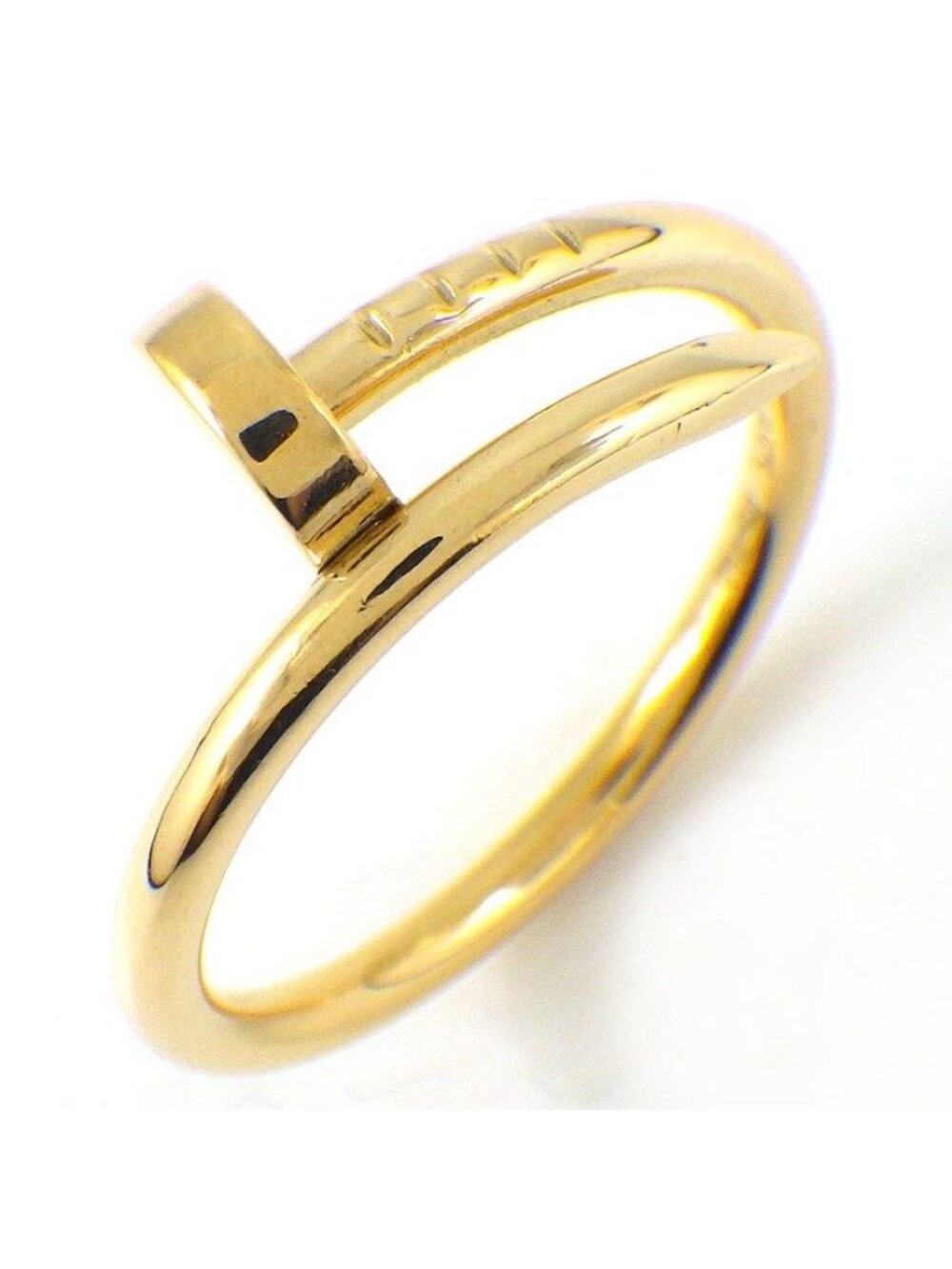 Cartier Ring Juste un Clou Small Model SM Nail Motif 18K Yellow Gold